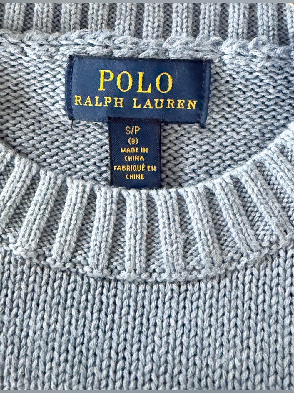 NEW: Polo Bear Crewneck Sweater - US Small - Picture 3 of 3